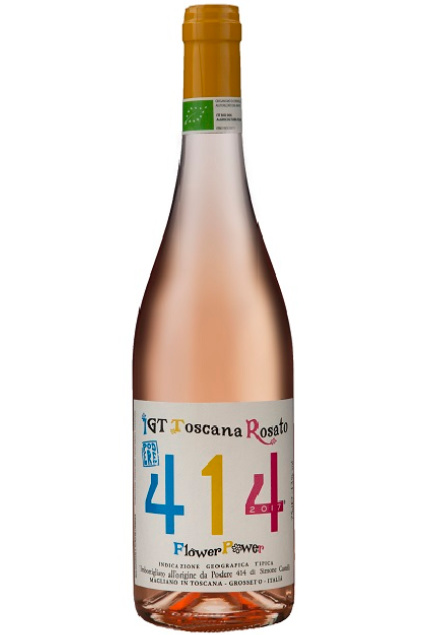 VINO CASTELLI S. PODERE 414 ROSE' FLOWER POWER ROSATO IGT cl. 75
