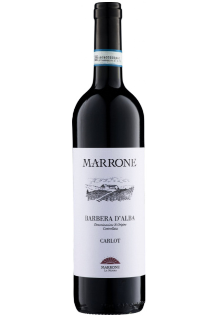 VINO MARRONE CARLOT BARBERA D'ALBA DOCG cl. 75