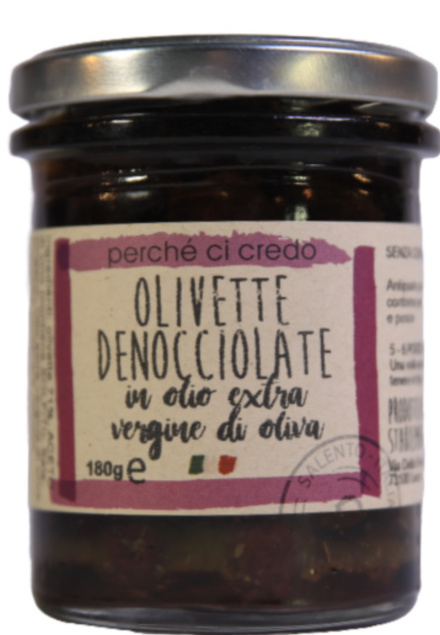 OLIVETTE DENOCCIOLATE PERCHE' CI CREDO gr. 180