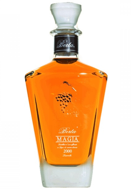 GRAPPA BERTA MAGIA 44° cl. 70 IN COF. LEGNO