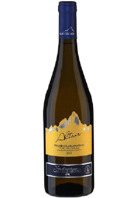 VINO CASTELSIMONI ALTAIR TRAMINER AROMATICO 2015 IGT cl. 75